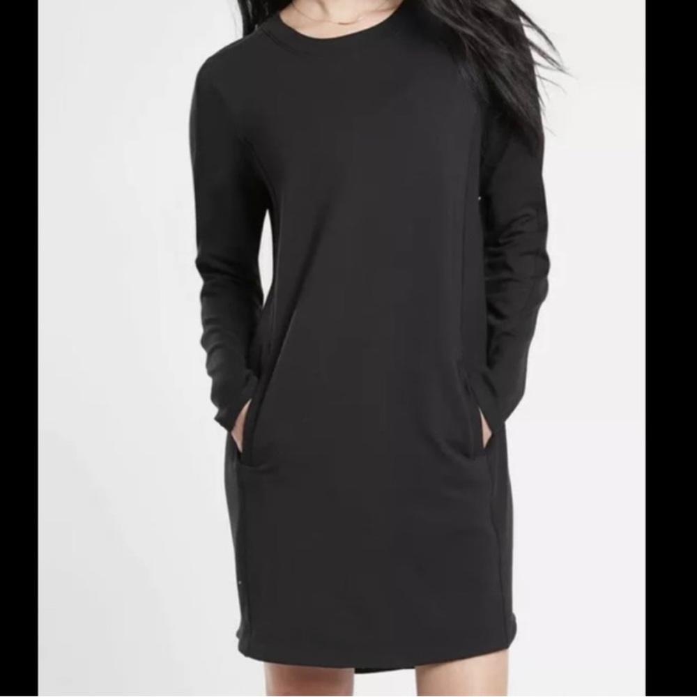 NWT Athleta Balance Dress, Black, Size 1X